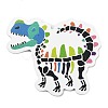 50Pcs Cartoon Dinosaur Paper Self-Adhesive Picture Stickers AJEW-S086-06-3