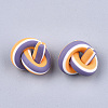 Handmade Polymer Clay Beads CLAY-S092-14B-1