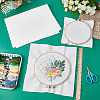 14CT Cross Stitch Canvas Cotton Embroidery Fabric DIY-WH0622-341B-4