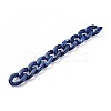 Acrylic Curb Chains AJEW-JB00505-03-1