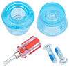 Roller Skate Toe Stops AJEW-GF0004-34C-1