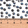 6/0 Half Plated Glass Beads SEED-N008-04C-4