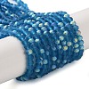 Imitation Jade Glass Beads Strands EGLA-A034-T2mm-MB27-1