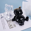 3D Bear Cell Phone Bracket Silicone Molds DIY-K017-01-4