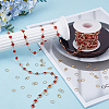 DIY Brass Rhinestone Jewelry Sets Making Kits DIY-OC0014-15D-4