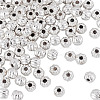 100Pcs Brass Pumpkin Beads KK-TA0008-55-3