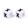 Opaque Acrylic Beads SACR-N020-04A-X-3