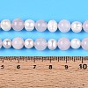 Dyed Natural White Jade Round & Natural Cultured Freshwater Pearl Grooved Potato Beads Strands PEAR-N019-03-5