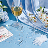 DIY Blank Wine Glass Charm Making Kit DIY-FG0004-59C-5