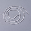 Natural White Jade Beads Strands G-F596-46E-3mm-2