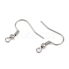 Tarnish Resistant 304 Stainless Steel Earring Hooks X-STAS-R044-3