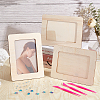 DIY Paillette Moon & Star Photo Frame Making Kit DIY-OC0010-20-4