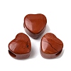 Natural Red Jasper European Beads G-C269-01D-1