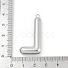 304 Stainless Steel Pendants STAS-I325-146P-L-3