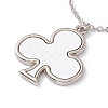 Sublimation Blank Aluminum Pendant Necklace NJEW-E020-02P-04-2