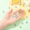 6Pcs 6 Styles 304 Stainless Steel Pendants STAS-YW0011-12G-4