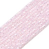 Electroplate Glass Beads Strands GLAA-Q105-03-05-1
