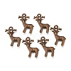 Tibetan Style Alloy Pendants MLF11052Y-NF-1