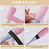 PU Leather Anti-slip Badminton Tennis Racket Grip Tape DIY-SP0005-45F-5