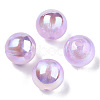 ABS Plastic Imitation Pearl Beads PACR-N013-01B-06-2