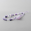 Bear Acrylic Beaded Mobile Phone Lanyard Wrist Strap LS-FIND-WH0155-022-2