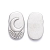 304 Stainless Steel Cabochons STAS-K213-08P-2