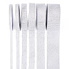 6 Styles 6 Rolls Polyester Ribbons SRIB-TA0001-27-3
