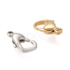 Stainless Steel Lobster Claw Clasps STAS-XCP0001-09-2
