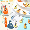 16Pcs 4 Colors Spray Painted Zinc Alloy Pendants FIND-CJ0005-51-2