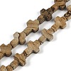 Natural Picture Jasper Beads Strands G-I369-A05-01-1