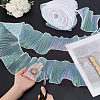 1Pc Polyester Pleated Lace Trim OCOR-GA0002-67A-3