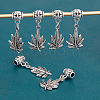 CHGCRAFT 50Pcs Tibetan Style Alloy Pendants FIND-CA0005-66-5