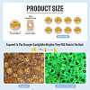50G Luminous Transparent Acrylic Beads OACR-TAD0001-01P-4