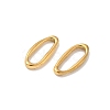 304 Stainless Steel Oval Linking Rings STAS-L300-010A-G-2