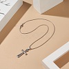 Non-Tarnish 304 Stainless Steel Snake Chain Necklaces NJEW-JN04190-2