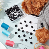 100Pcs 1-Hole Aluminum Buttons DIY-NB0007-77C-5