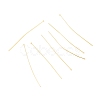 Brass Flat Head Pins KK-F824-114G-G-1