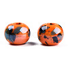 Handmade Porcelain European Beads OPDL-Q099-8-2