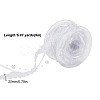 1 Roll Polyester Flower Lace Trims OCOR-HY0001-08A-2