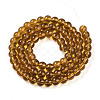 Transparent Glass Beads Strands GLAA-T032-T6mm-23-2