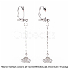 Brass Clip on Earring Converter X-KK-Q115-N-4