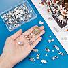 60Pcs Brass Clip-on Earring Settings KK-SP0001-12P-3