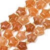 Natural Red Aventurine Beads Strands G-Z080-A22-10mm-2