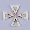 Resin & Walnut Wood Pendants RESI-S358-56B-1