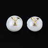 Natural Freshwater Shell Beads SHEL-S278-036Y-3