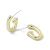 Rack Plating Alloy Stud Earring Findings FIND-I030-15LG-1