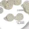 Luminous Plating Acrylic Beads PW-WG10111-01-4