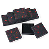 10Pcs Hot Stamping Planet Cardboard Jewelry Packaging Boxes CON-TA0001-44C-2