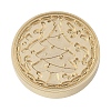 Christmas Series Wax Seal Brass Stamp Head AJEW-M037-01G-26-2