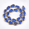 Electroplate Glass Beads Strands X-EGLA-S188-04C-2